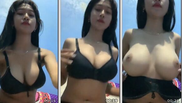 Abg Baju Barbie Pamer Toket Gede